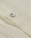 米白亞麻休閒襯衫 