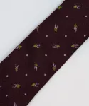 花卉刺繡 真絲領帶